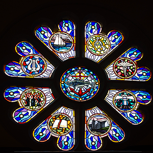 North Rose Window, 1992